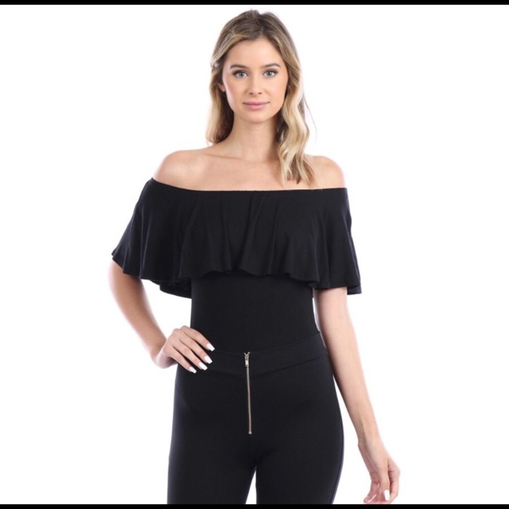 NWT - Off the Should Bodysuit